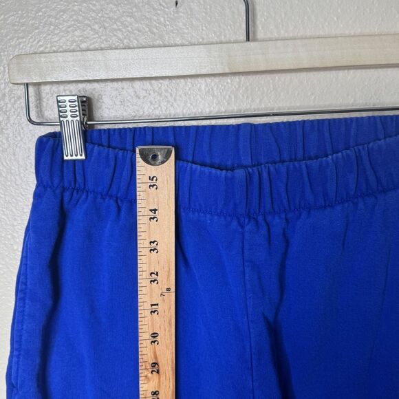 J Galt Pants Adult Blue One Size Sweatpants Joggers Elastic Waist Casual Pockets - Picture 2 of 7